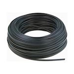 Modulaire kabel afgeschermd zwart 100 meter 4 aderig plat
