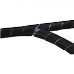 Spiraal band 12 - 100 mm zwart - 10 meter