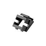 Keystone Adapter-frame (E2000Â® simplex, LC duplex,SC simplex) Black