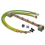 Earthing leads & potential voor cabinets, equalisation busbar