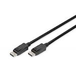 DisplayPort kabel Ultra HD 8K, ver. 1.3/1.4 - DP&gt;DP - M/M - 1.0m