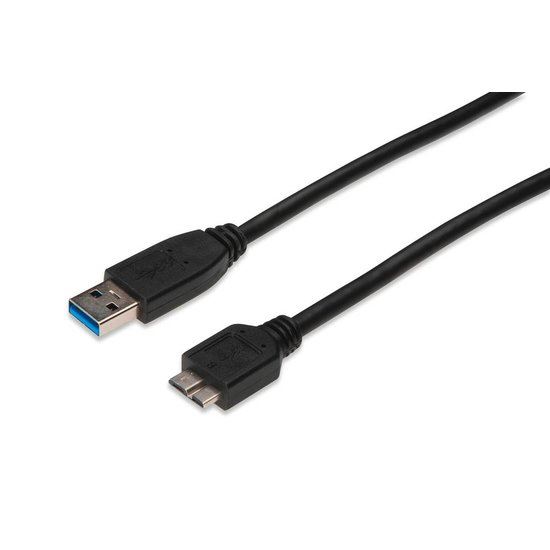 USB 3.0 Kabel type A micro B - M/M - 1.8m | MP2 Netwerkproducten