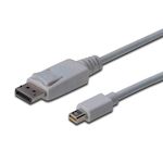 Displayport kabel - mini DP &gt; DP -  M/M - 1.1 -  3.0m