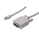 DisplayPort adapter kabel - mini DP > DVI(24+1) -  M/M - 2.0m