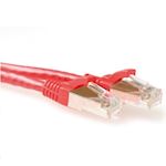 Patchkabel Cat6A S/FTP 2 meter - LSZH - Rood - Snagless