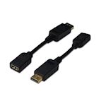 DisplayPort adapter kabel - DP &gt; HDMI type A -  M/F - 0.15m
