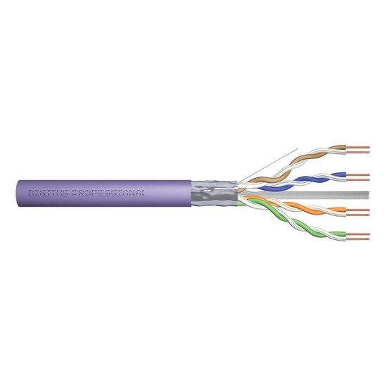 CAT 6 kabel /LSZH-1 305 m Paars - Digitus | Netwerkproducten