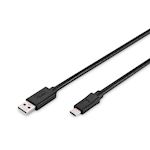 USB C 2.0 kabel M/M type C naar A