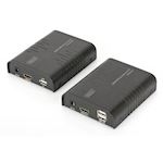 HDMI KVM Extender Full HD - 1080p - 120 m over network cable (Cat 5,6)