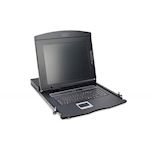 17 inch modulair, KVM LCD console, 16 poort, Azerty (FR/BE), rackmount