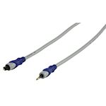 Toslinkkabel mannelijk / optical 3.5mm kabel 2.5 m