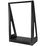 19 inch 16U Open Frame Rack floor/desk stand