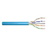 CAT 6A U-UTP installatie kabel rol /LSOH 500 m Licht Blauw- Digitus
